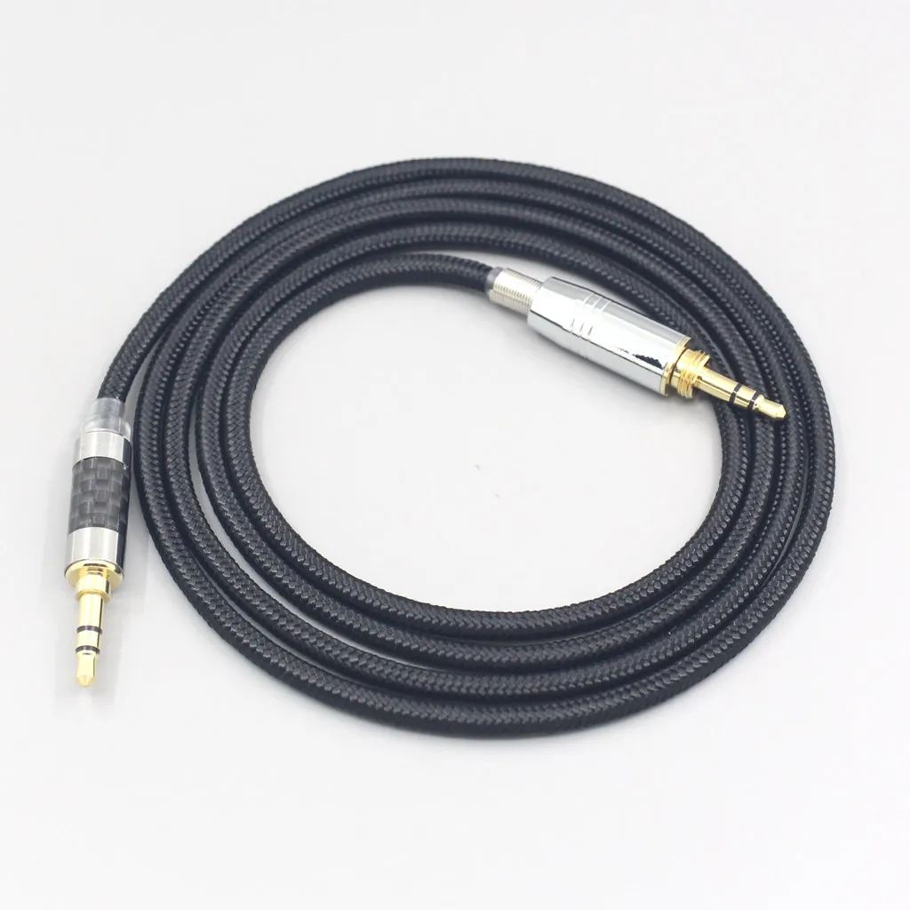 6.5mm XLR 4.4mm Super Soft Headphone Nylon OFC Cable For Ultrasone Pro 900 2900 Replacement Cable Earphone 6.5mm XLR LN007534