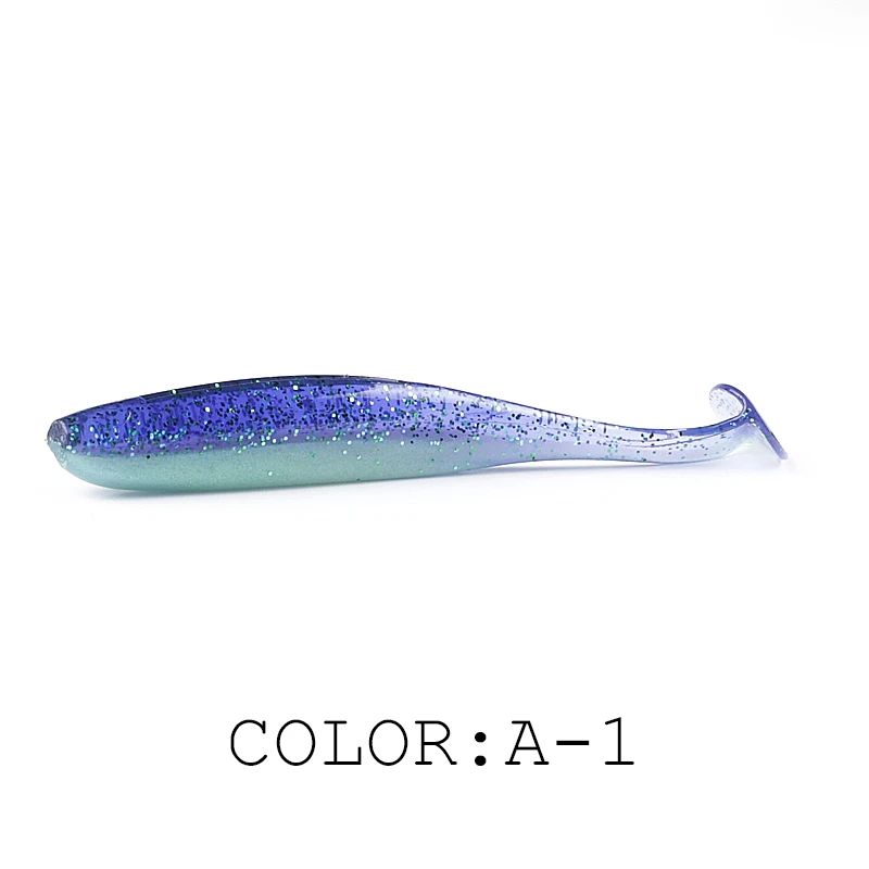 2021 Neue Supercontinent Soft Lures Neue Farbe! Endlos aktualisiert 50 mm 75 mm 100 mm Köder Angelköder