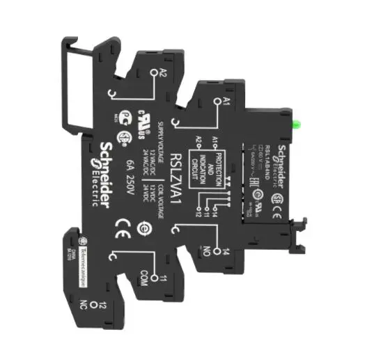 

RSL1PVBU Harmony, тонкое интерфейсное реле, предварительно собранное, 6 А, 1 CO, со светодиодом, схемой защиты, винтовыми разъемами, 24 В переменного/постоянного тока