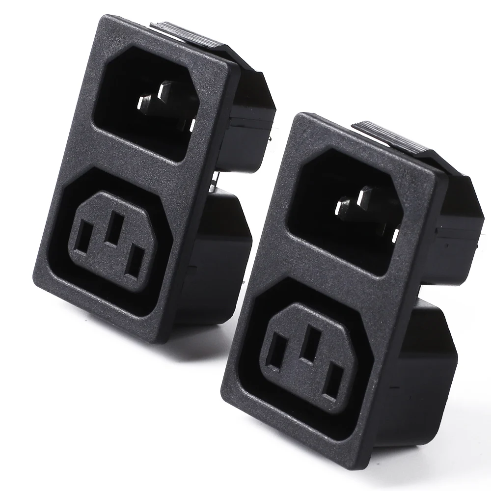 LZ-F-6 Iec C13 En C14 Ac Stopcontact Entry Module Ac Stopcontact Socket