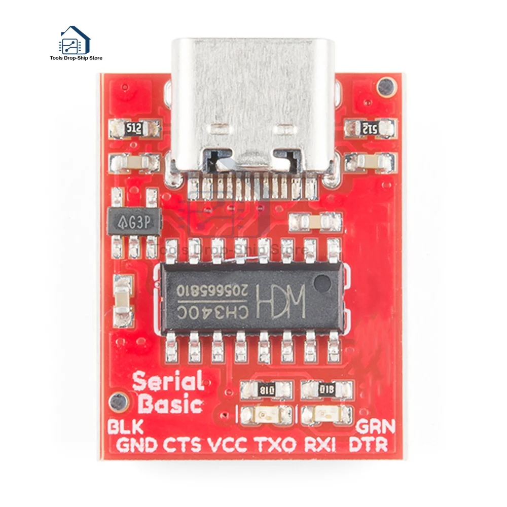 Тип C в TTL последовательный порт CH340C модуль CH340 USB шина преобразования чип ISP Коммуникационный соединитель для STM32 загрузка последовательного порта