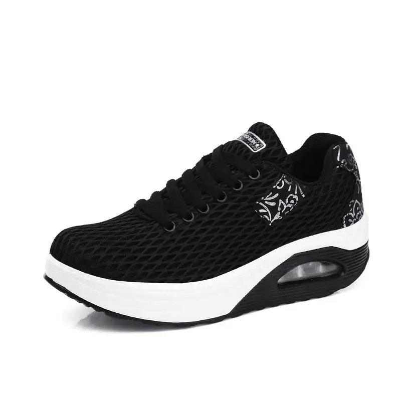 

Tenis Mujer 2020 Women Sport Shoes black Tennis Shoes for Women Air Cushion Sneakers Jogging Walking Ladies Trainers Cheap