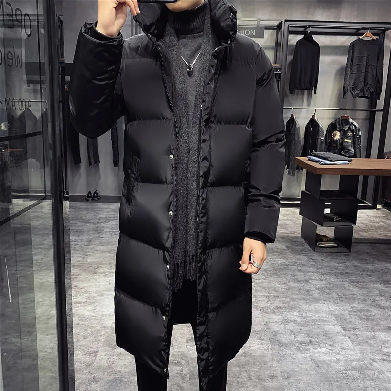 2024 winter Long style Mens fashion Parkas Mens Overcoat Winter Casual Jacket thicked warm coat Men Parka Coats size M-5XL MY11