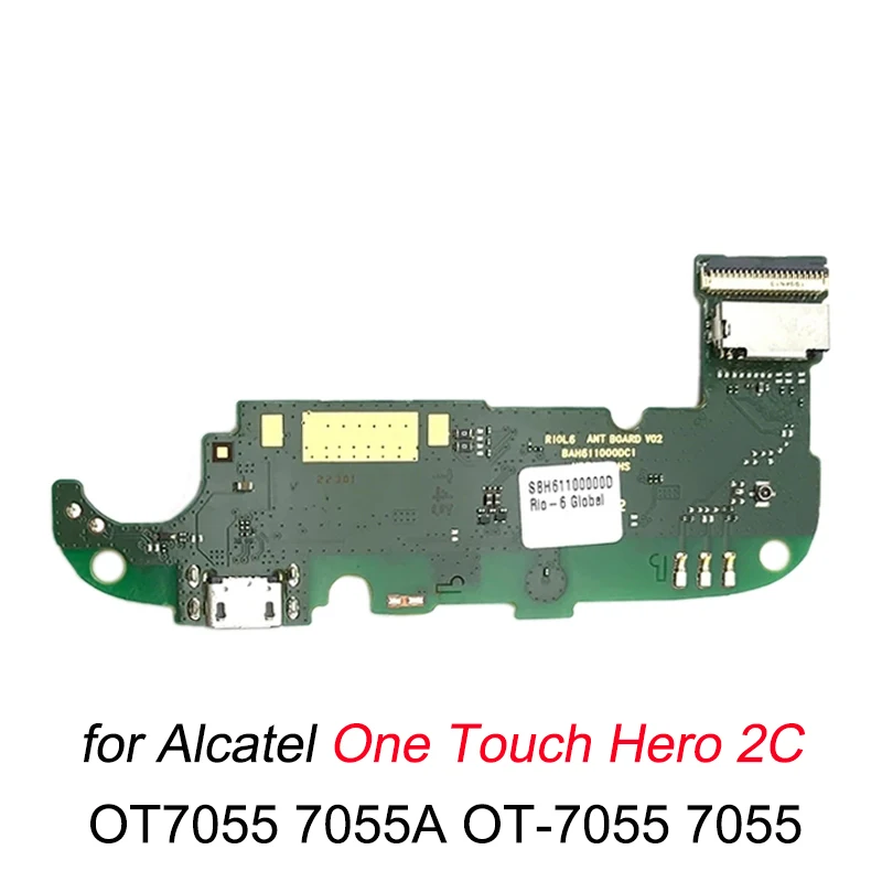 Carte de Port de charge pour Alcatel One Touch Hero 2 OT8030 8030 8030B 8030Y / Alcatel One Touch Hero 2C OT7055 7055A OT-7055 7055
