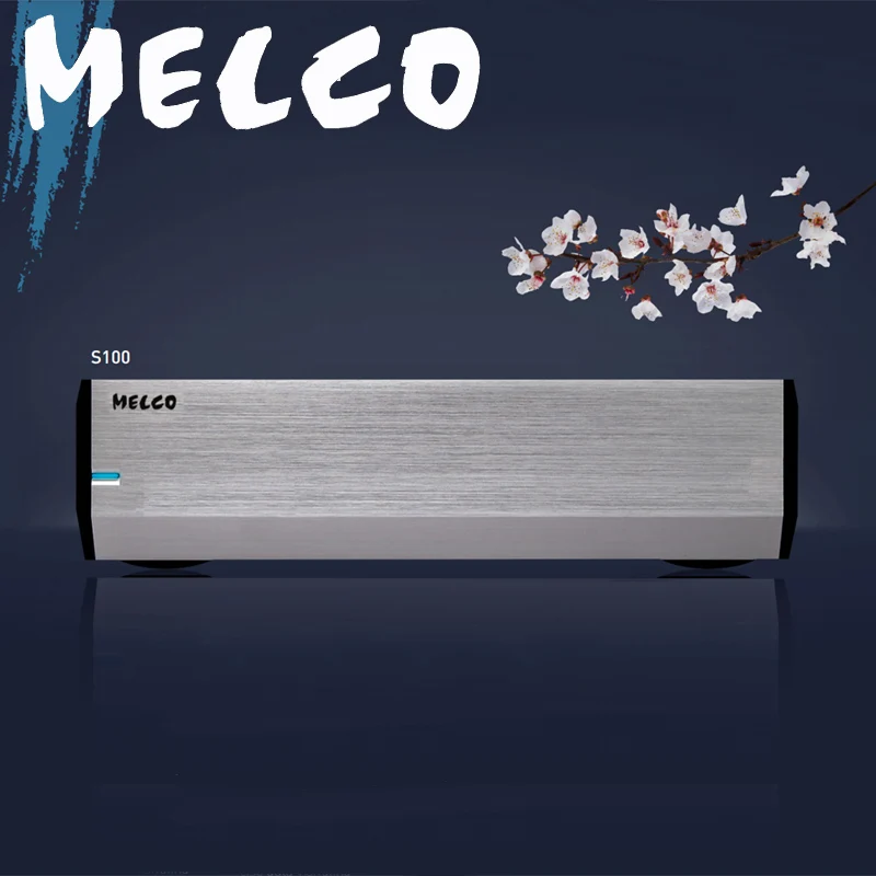 2022 Latest  upgrade  Melco S100 audio-level network switch NAS digital streaming dedicated router