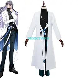 Division Rap Battle Costume Hypnosis Microphone Jakurai Jinguji Cosplay Uniform Suits The Dirty Dawg ill-DOC Doctor Robe