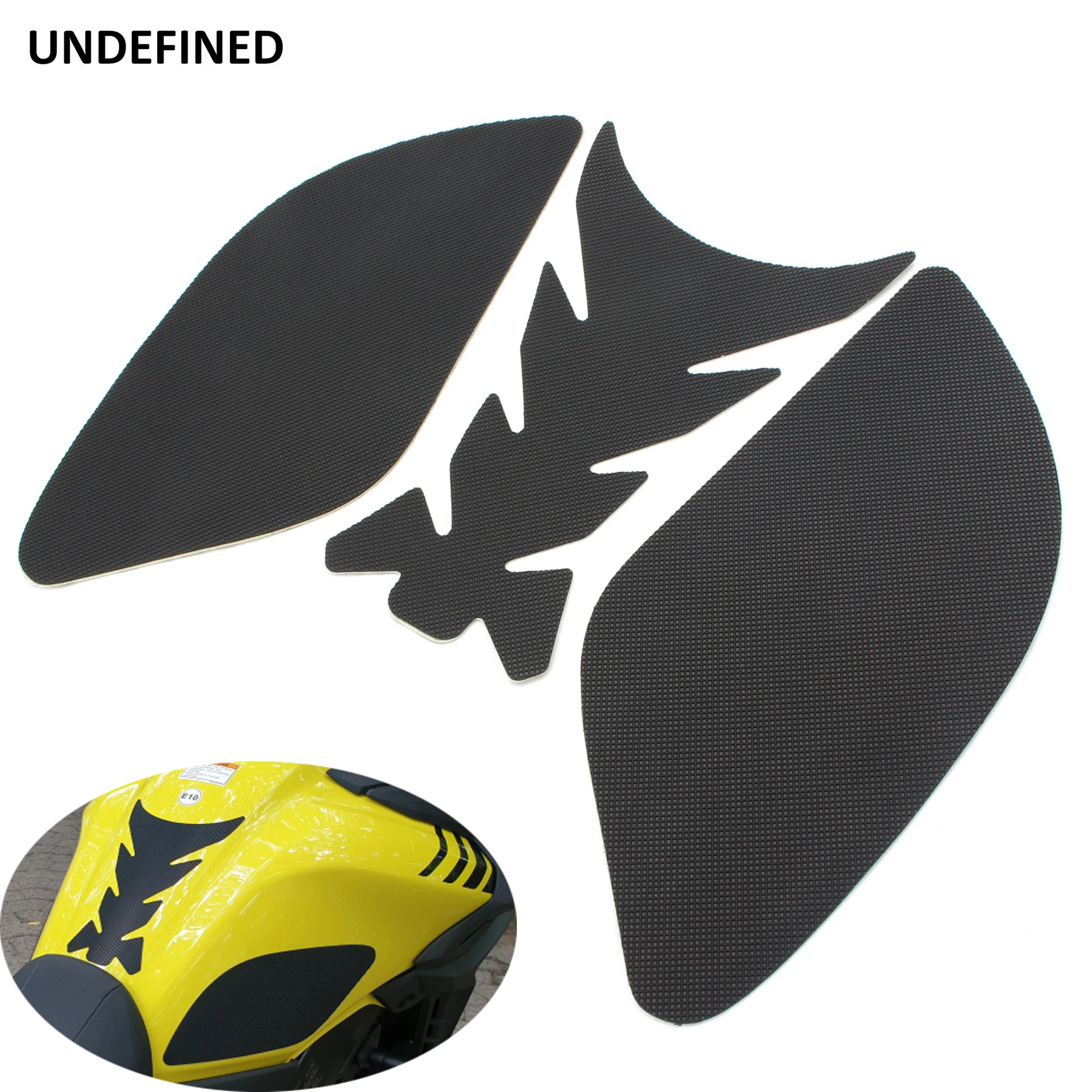 Motorcycle Gas Knee Grip Anti-Slip Tank Traction Pad Protector Sticker For Kawasaki Suzuki Yamaha YZF-R15 YFZ Bandit Universal