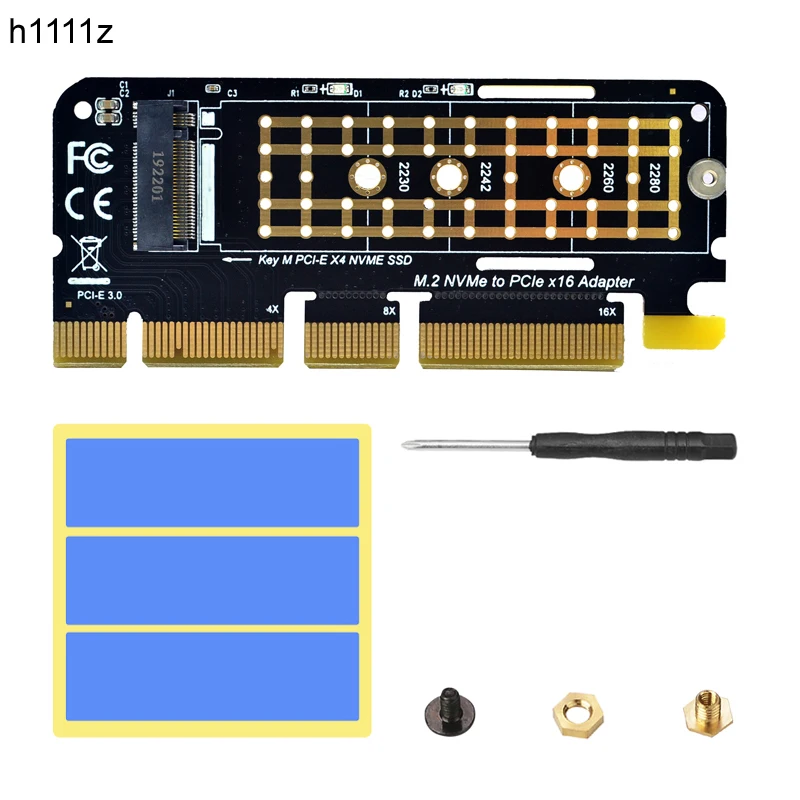 NVME Adapter M.2 NVME PCIE to M2 Adapter SSD M2 NVME PCI Express X16 X8 X4 Raiser M.2 PCIE SSD PCI-E M.2 Adapter Add On Card NEW