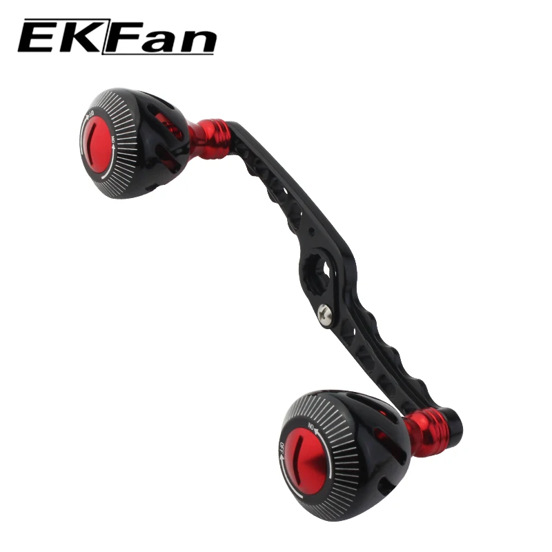 EKFan Aluminum Alloy Fishing Handle 120MM S-shaped Aluminum Handle 8*5MM Hole for Dai Fishing accessories