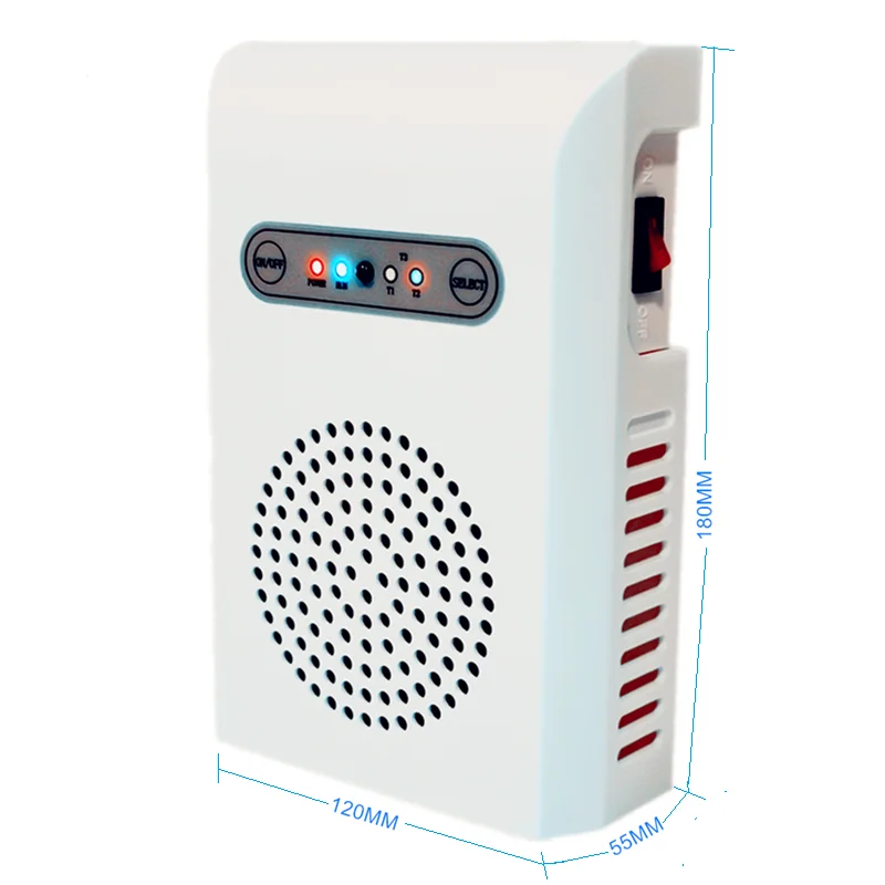 Home Ozone Machine Purificador de ar com controle remoto, desodorização, ionizadores, desodorizador