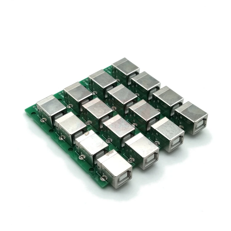 MICRO MINI5P USB zu Dip Weibliche B-typ Platz interface Drucker Mike 5p patch zu inline adapter board versorgung jeder 1 stücke