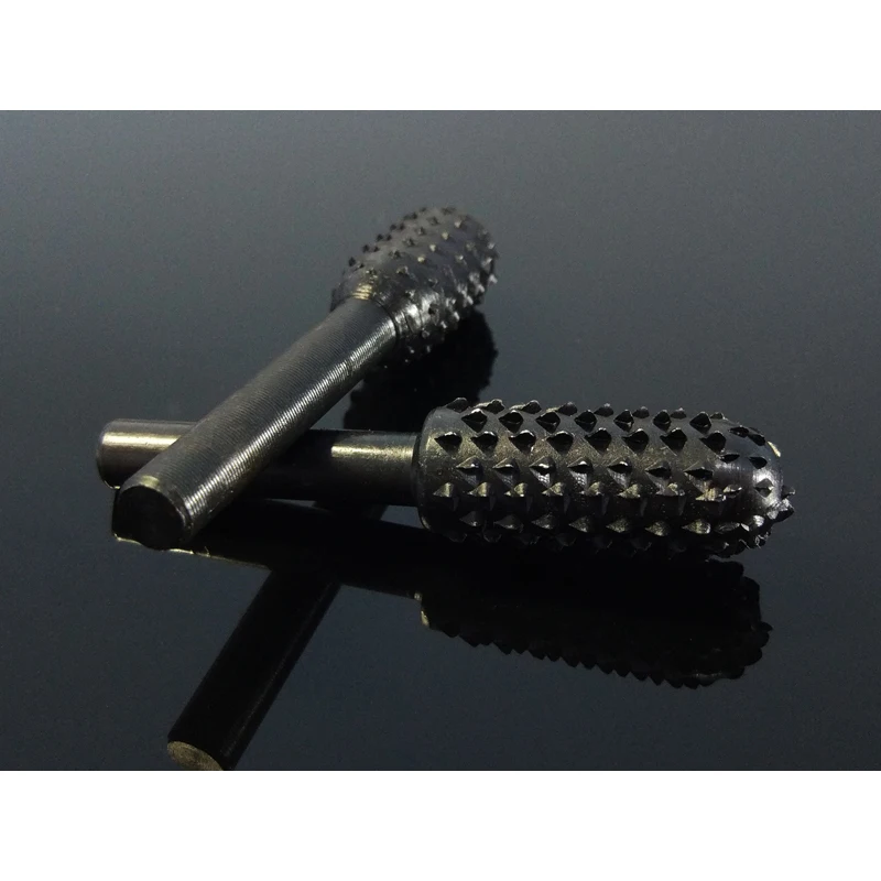 Bộ 10 Bộ Quay Tiếng Sột Soạt Tập Tin 6.3 Mm Tập Tin/Dao Phay/Dụng Cụ Mài Gỗ Khoan Dụng Cụ Cầm Tay bộ