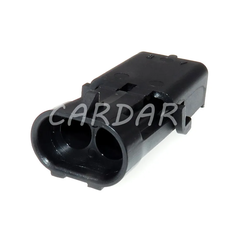 1 Set 2 Pin 12015792 12010973 Auto Injector Socket AC Assembly Waterproof Automobile Connector