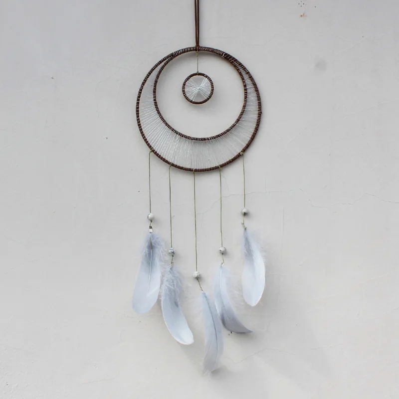 

Large Indian Style large Dream catcher Handmade Wind Chimes Hanging Dream Catcher Home Wall Art Hangings Decorations