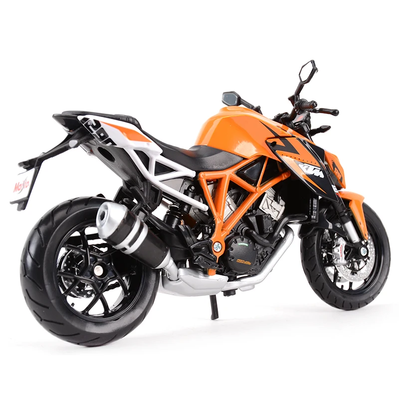 Maisto-vehículos de fundición a presión de Super Duke R, juguetes coleccionables de motocicleta, 1:12, KTM-1290