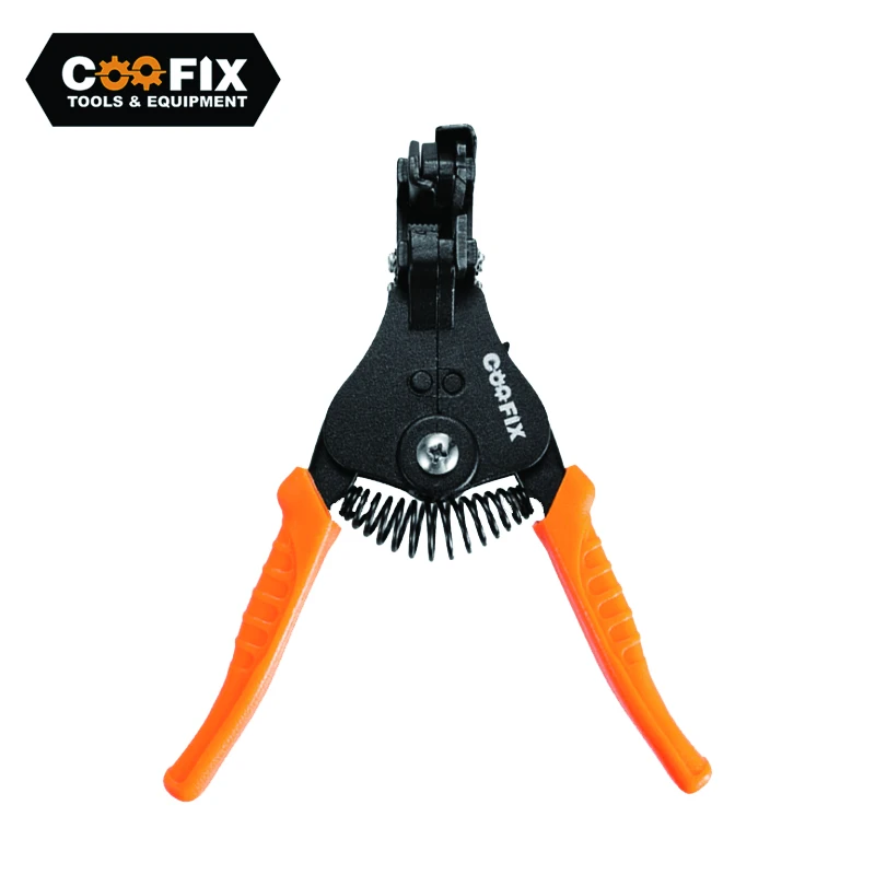 

COOFIX Portable Wire Stripper Decrustation Pliers Crimper Cable Stripping Crimping Cutter Hand Tool with Manganese Steel