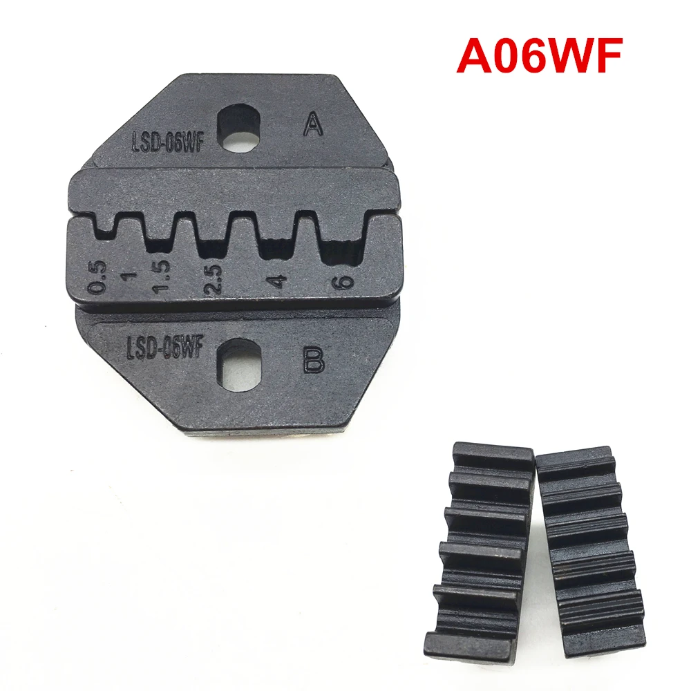 Crimp tool die A06WF for crimping wire cord end sleeves and ferrules 20-10AWG 0.5~6 mm²