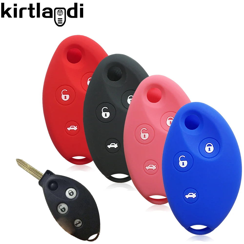 3 Button Silicone Car Case Key Cover Remote Shell for Citroen C3 C4 C5 C6 C8 Xsara Picasso Saxo Case Key Holder Keychain Cap Set