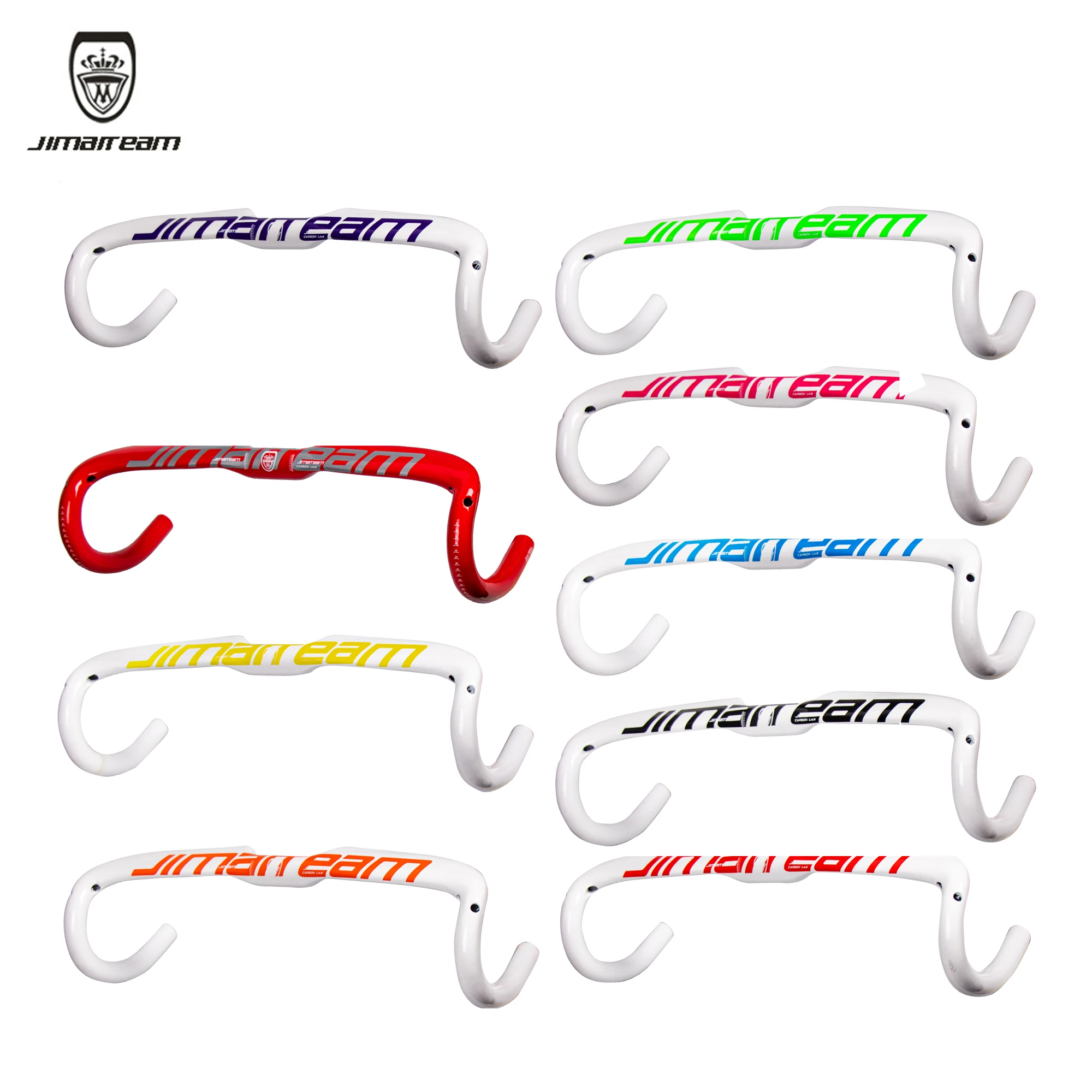 

JIMAITEAM полностью из углеродного волокна, Сгибаемая ручка для дорожного велосипеда, Сгибаемая ручка из углеродного волокна, Сгибаемая ручка с внутренней резьбой, разноцветные Рули