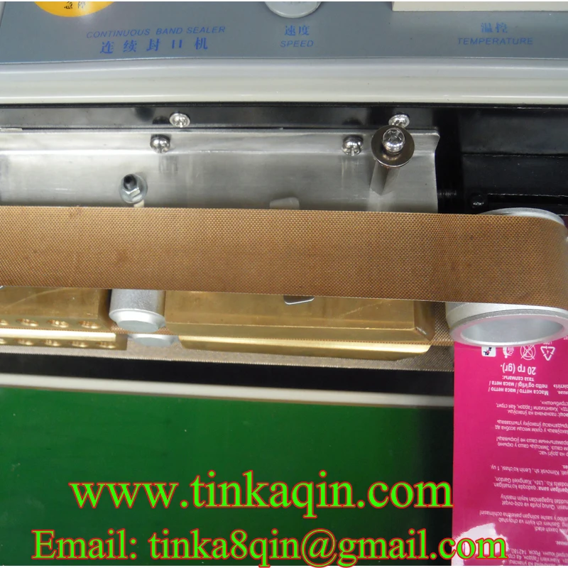 FRB-770I-F30 Automatic sealing machine Continuous hualian Sealer Plastic film bags sealer machine Plastic bgas SealerMask packag