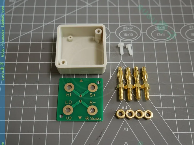 Multimeter Vier-draht Standard Widerstand Referenz Widerstand Kalibrator 4-DRAHT WIDERSTAND STANDARD