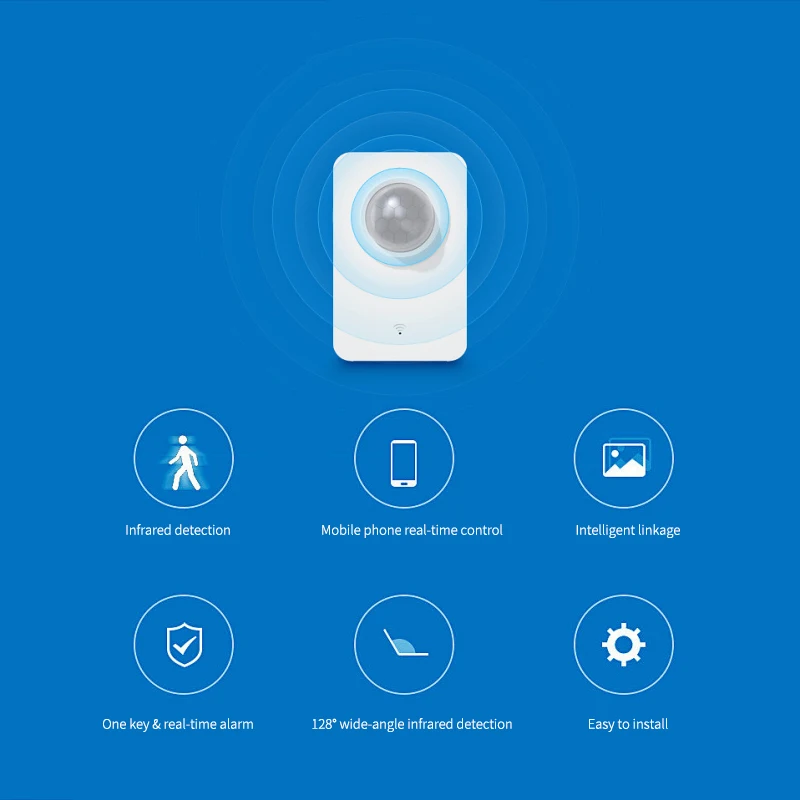 เซ็นเซอร์ตรวจจับการเคลื่อนไหว PIR Tuya 1/2ชิ้นเซ็นเซอร์ตรวจจับการเคลื่อนไหวเซ็นเซอร์ตรวจจับสมาร์ทโฮมขโมยชีวิตอัจฉริยะตรวจสอบแบบเรียลไทม์