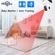 2K 4MP PTZ Wi-Fi Security Camera #6