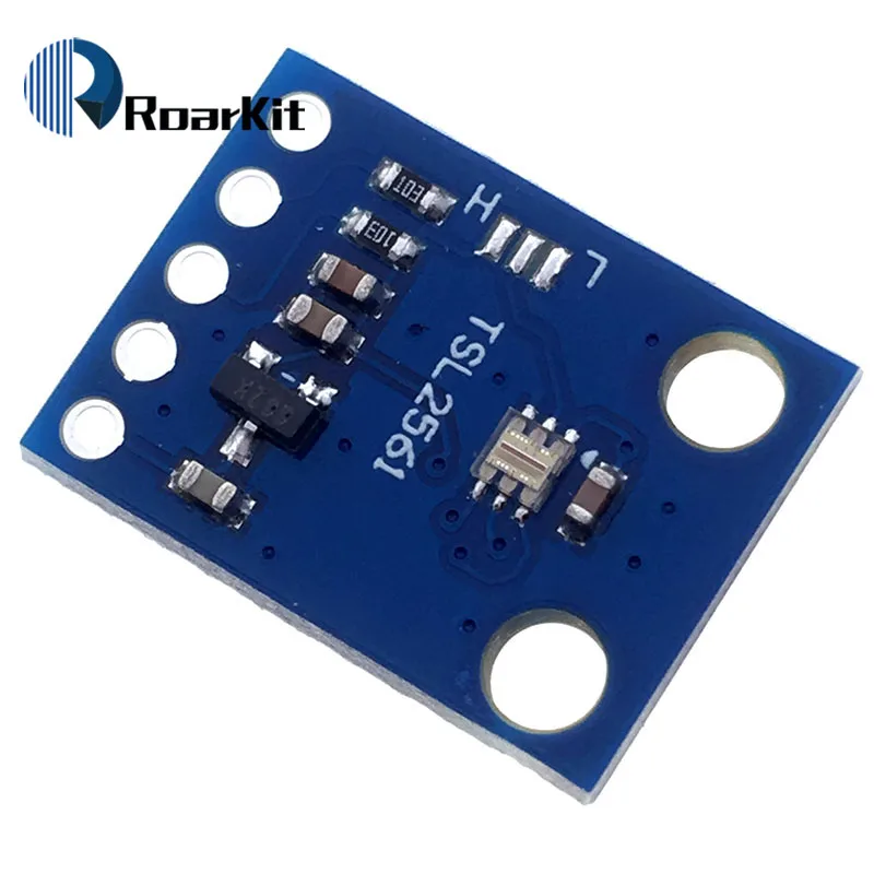 Imagem -02 - Sensor de Luminosidade Breakout Módulo de Sensor de Luz Infravermelha Integrando Sensor al Gy2561 Tsl2561