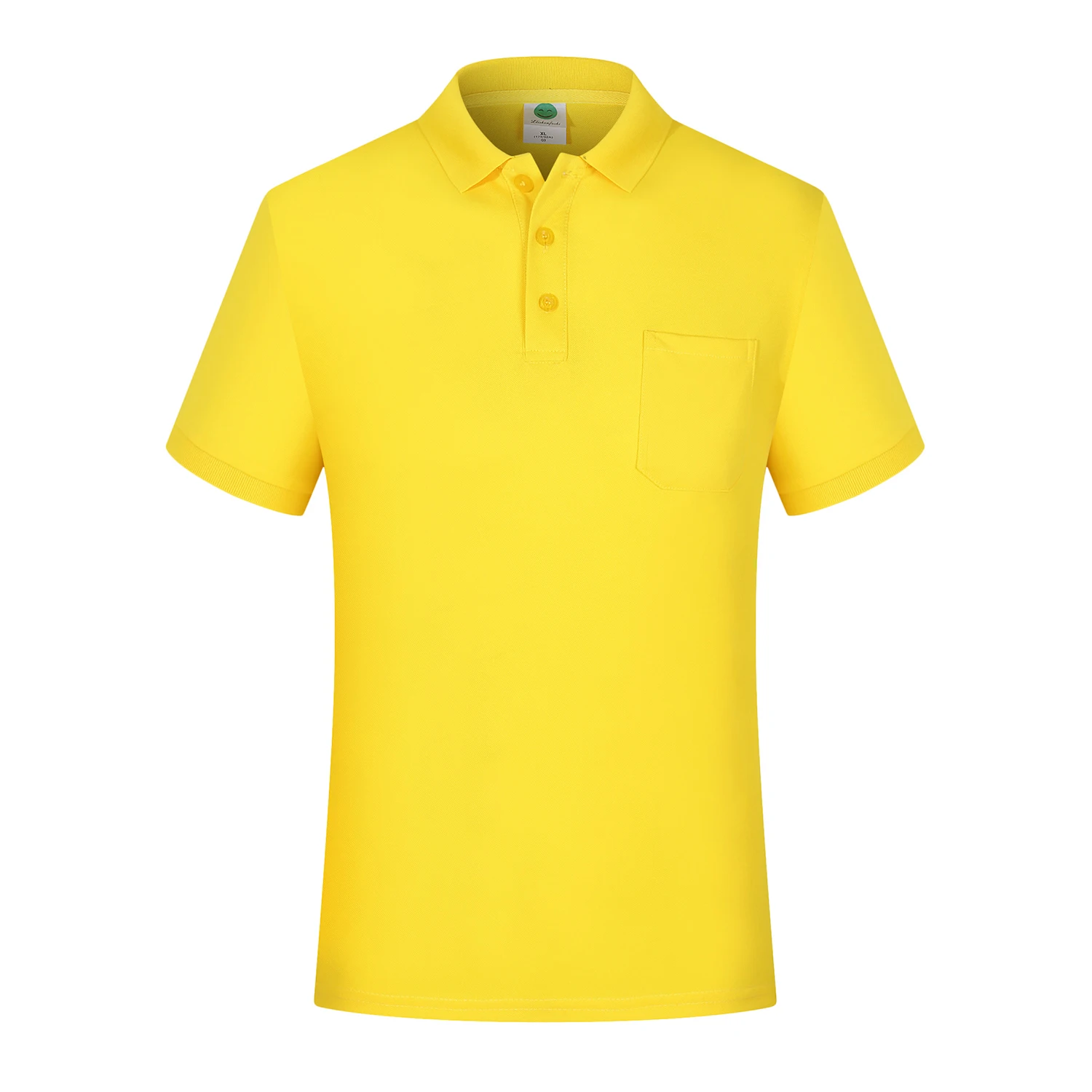 Top Quality Summer New Solid Color Men's Polo Shirt High-end Custom Logo Short Sleeve Casual Fashion Lapel Men's Shirt