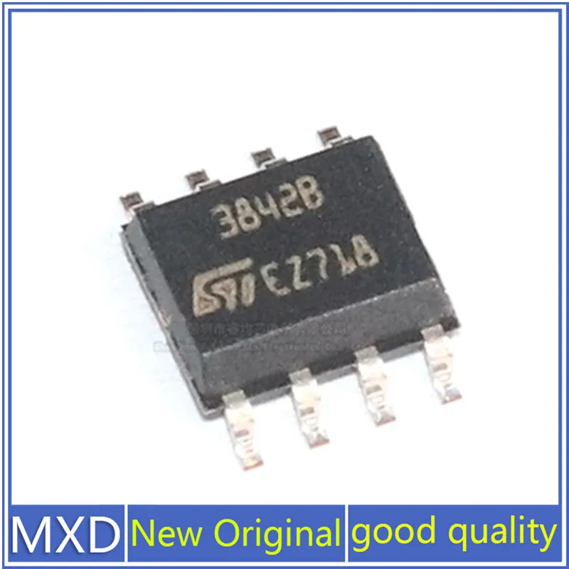 

Новый оригинальный UC3842BD1013TR UC3842BD1R2G трафаретная печать 3842B чип sop-8 power IC