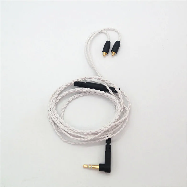 Reemplazo de Cable de auriculares HiFi MMCX, Cable de auriculares para SE215/315/425/535, UE900, Universal, Mmcx