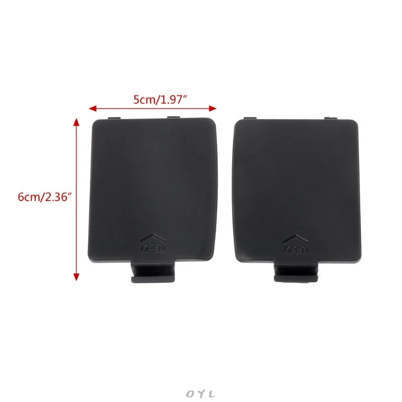 200 زوج غطاء باب البطارية ل GameGear GG L R اليسار اليمين AA غطاء البطارية لاستبدال النظام المحمول Sega GG