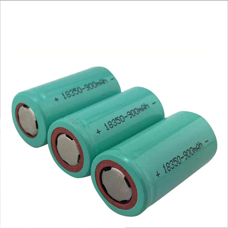 

3-5PCS GQYM 18350 Battery 3.7v 900mAh High Performance Li-Ion Rechargeable Batteries for Flashlight