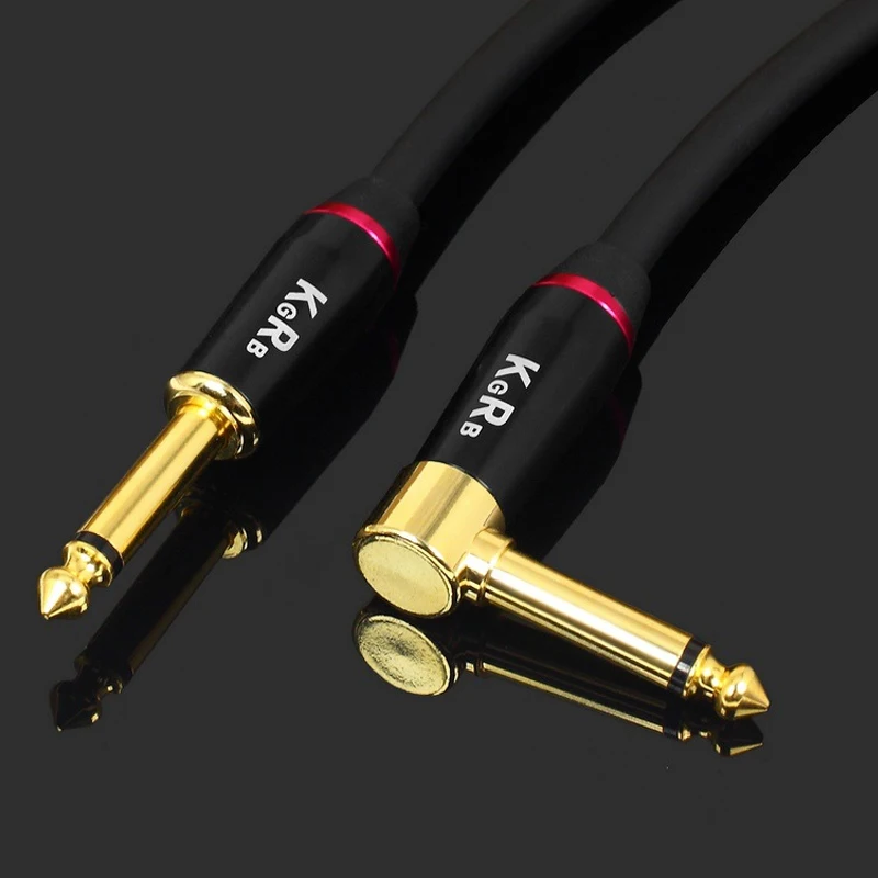 Guitar cable guitar line electric guitar instrument electric box shelf drum fever fidelity noise reduction black