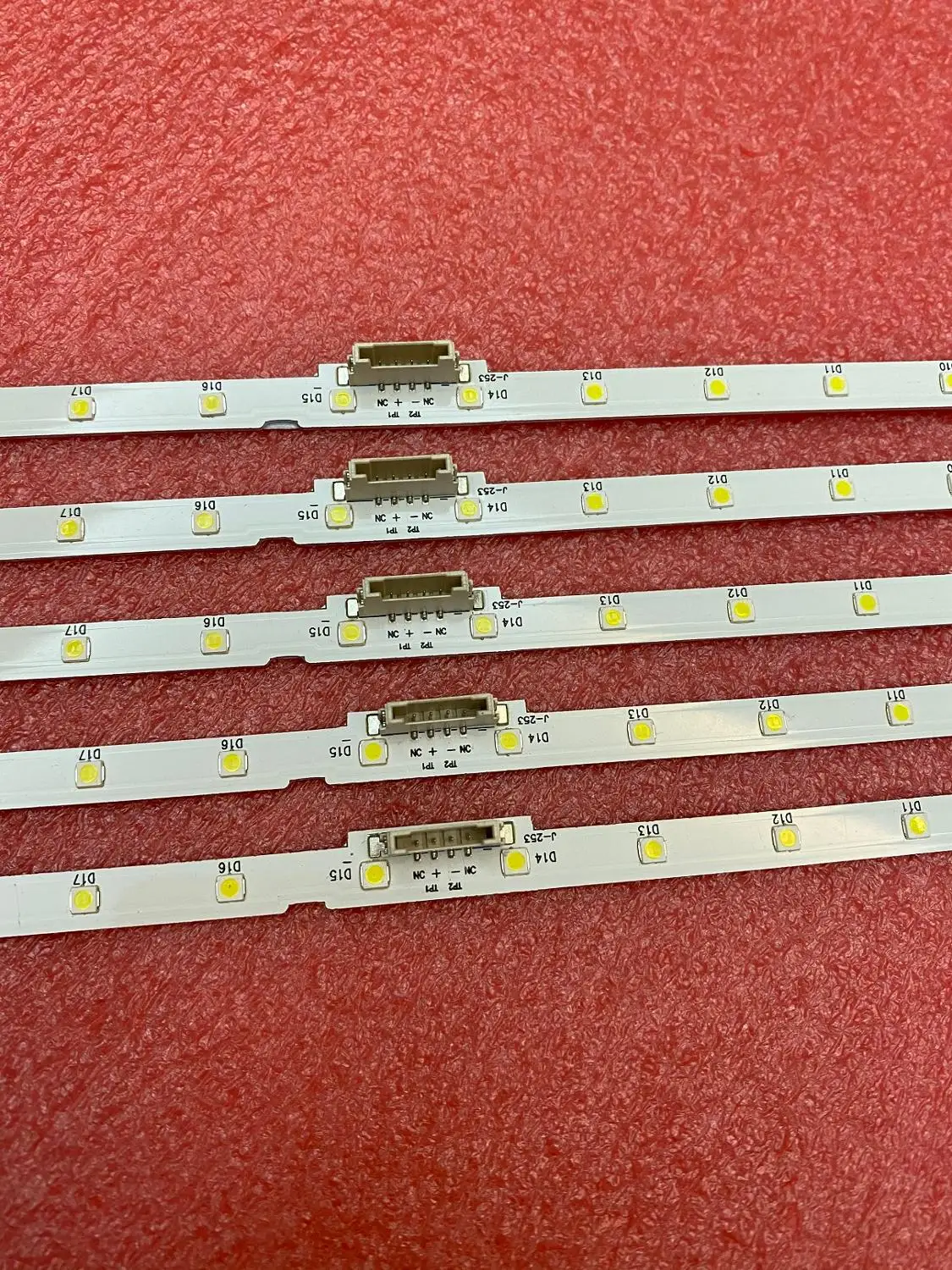 New 120 PCS/lot LED backlight strip for UN43NU7100 AOT_43_NU7100F UE43NU7120U UE43NU7170U BN96-45954A UE43NU7100