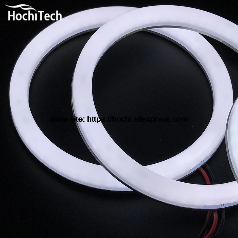 HochiTech Eexcellent milk white cotton cover SMD angel eyes  ring kit daytime light DRL for Infiniti G35 2006 2007 2008