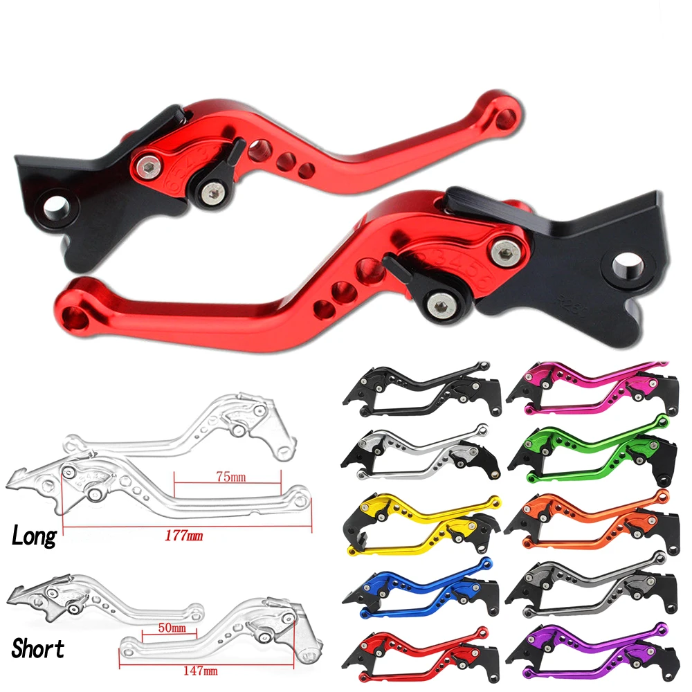 

Short & Long Motorcycle CNC Adjustable Brake Clutch Levers For Honda CBR300R / CB300F / FA 2014-2019 CBR250R 2011 2012 2013