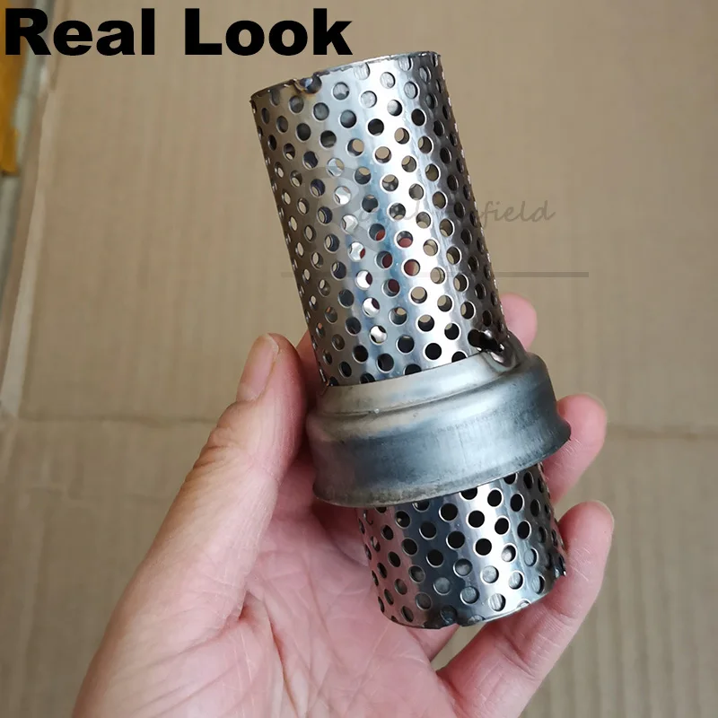 Sans lacet universel Moto 51mm 60mm DB tueur catalyseur silencieux bruit son échappement Moto évasion silencieux