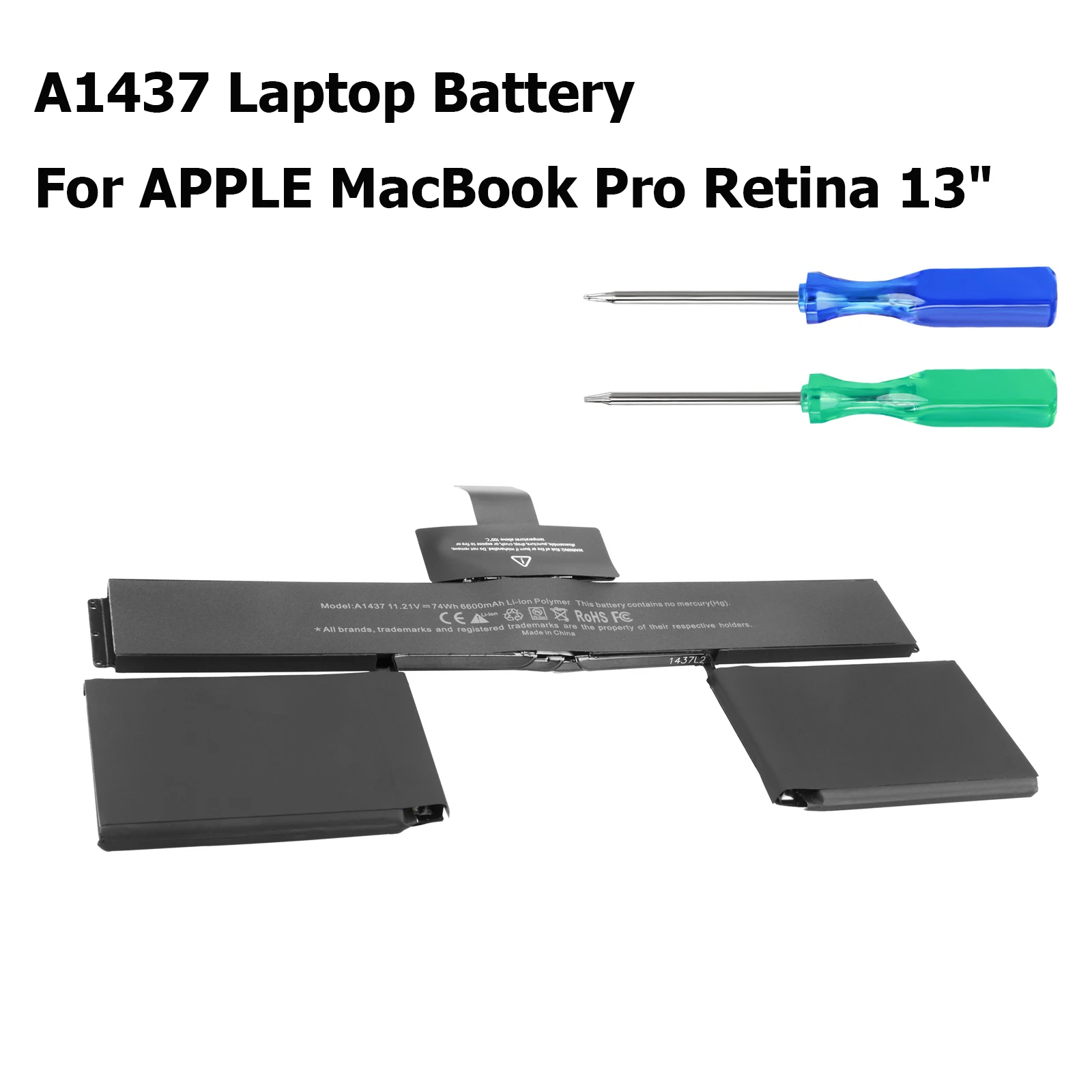 7000mAh A1493 Laptop Battery for Apple Macbook Pro 13