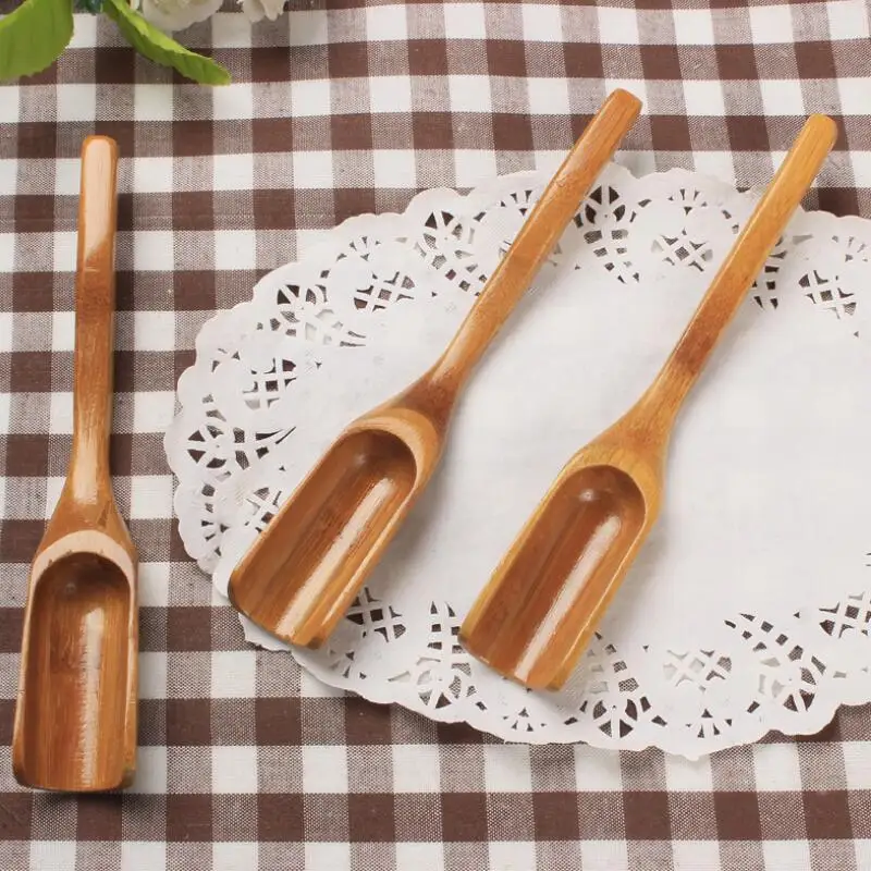 Bamboo Tea Scoop Spoon Tea Tool Coffee Spoon Handy Tools Coffee Tea Leaves Spoon