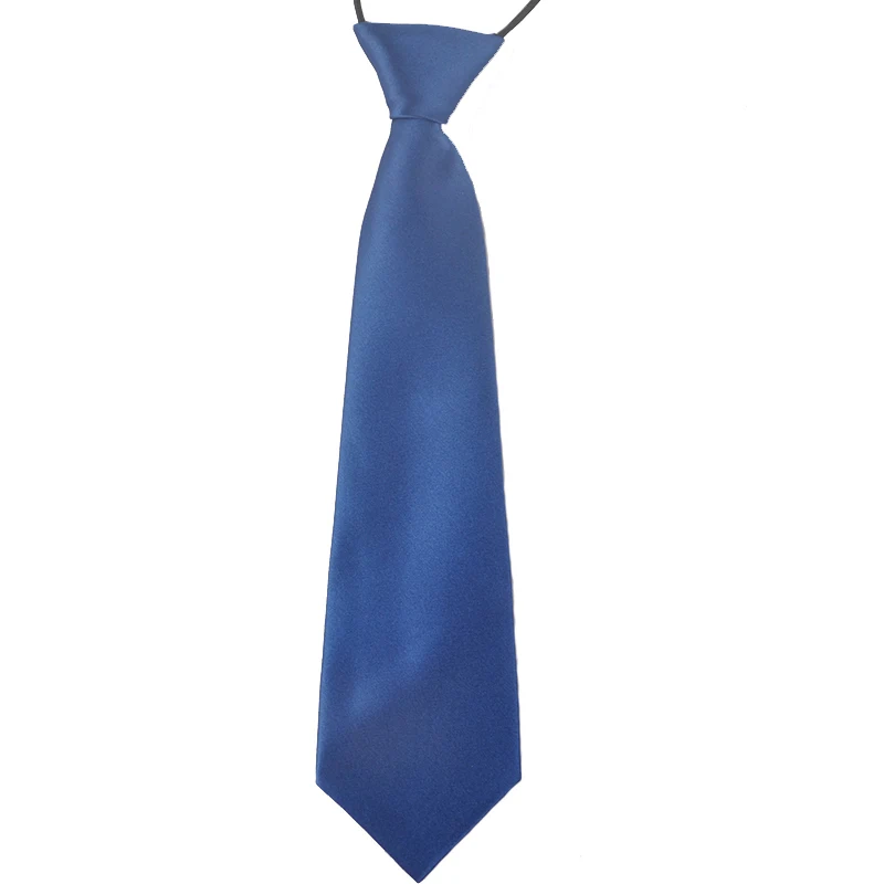 Kid Boy Solid Classic Neck Tie, Wedding Party Gift