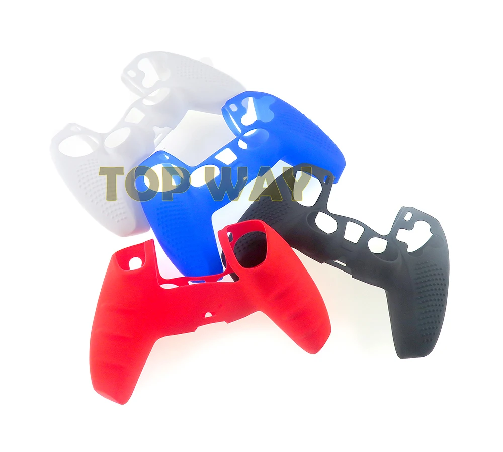 40PCS Silicone Gamepad Protective Cover Joystick Case for SONY Playstation 5 PS5 Game Controller Skin Guard Game Accessories