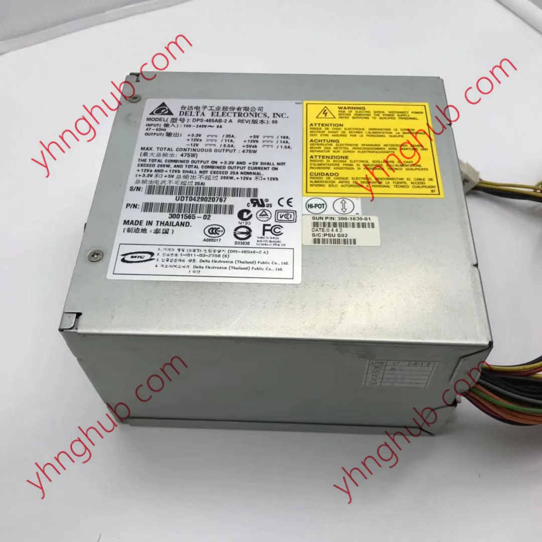 

Delta Electronics DPS-465AB-2 A SUN Blade B2500 Server Power Supply 200W PSU