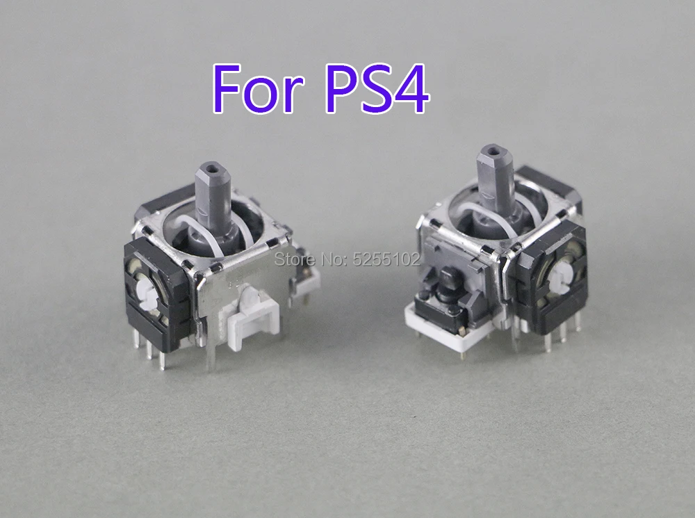 

60pcs Original new black For PS4 3D Rocker Joystick Axis Analog Sensor Replacement For Sony PlayStation 4 Wireless Controller