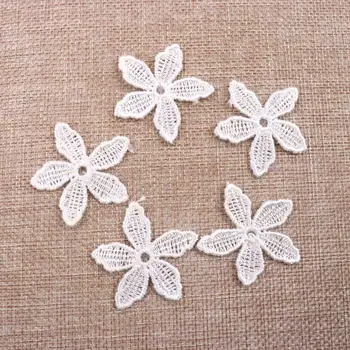 8 best sales פרח תחרה לבן - №2