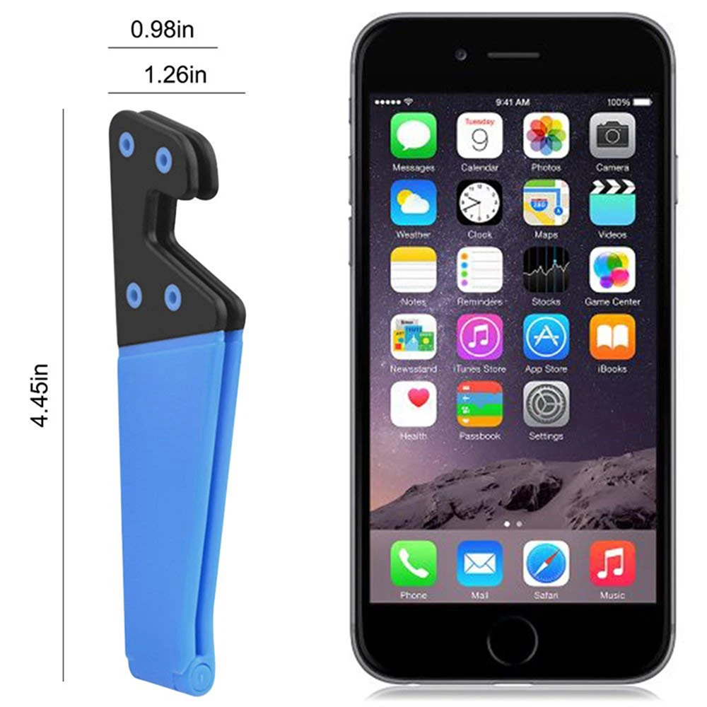 Support de téléphone portable pliable, Support réglable pour iPhone X Xiaomi Samsung S10