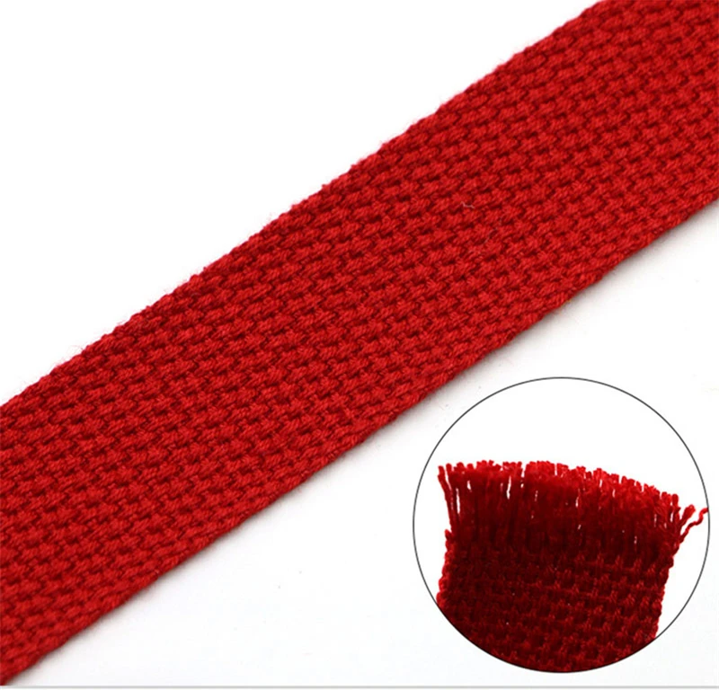 5meter 30-32mm width Canvas Ribbon Polyester Cotton Webbing Strap Sewing Bag Belt Accessories Outdoor Backpack Bag Parts