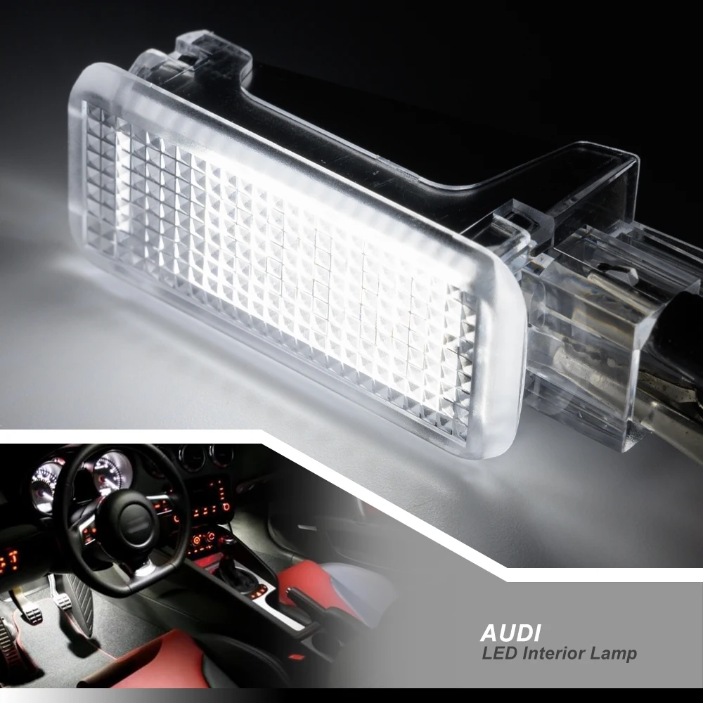 LED Courtesy Glove Box Lamp Under Door Footwell Light For VW Passat CC Polo B5 B6 Atlas Bora Caddy Rabbit T5 T6 Golf MK5 6 Jetta