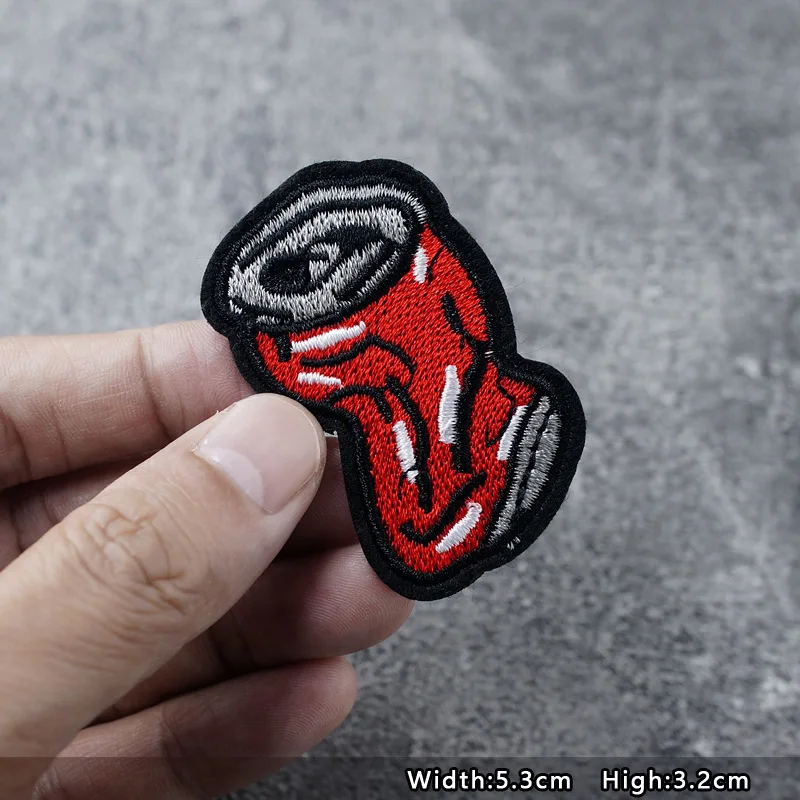 Bands Iron On Patches Apparel Sewing Fabric Handmade Appliques For Clothing Punk Rock Stickers Badges Parche