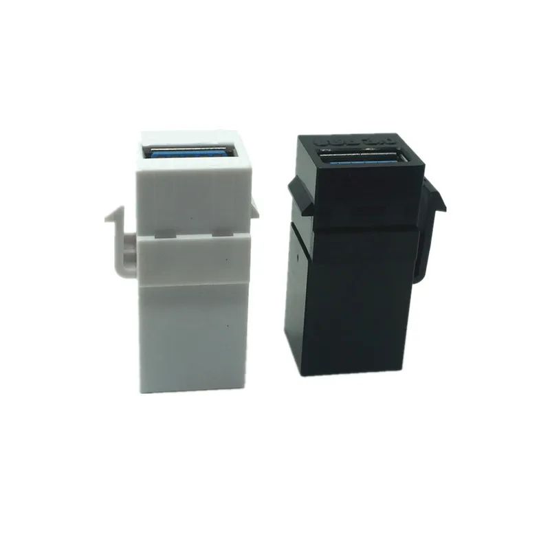 Adaptador de fêmea usb3.0, adaptador de conector usb 3.0 a fêmea para fêmea, extensor de pedra de chave